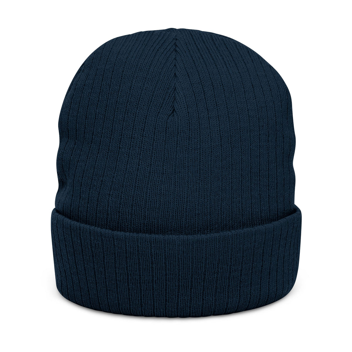 Knight on Horseback embroidered beanie | Ribbed Knit Beanie