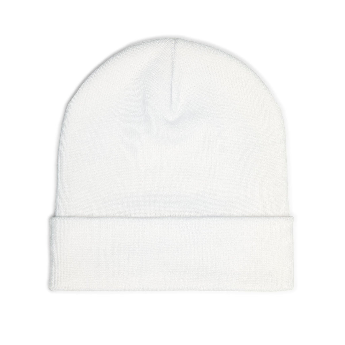 Rustic Gothic 'Runy' Embroidered Knit Beanie | Black Cuffed Hat