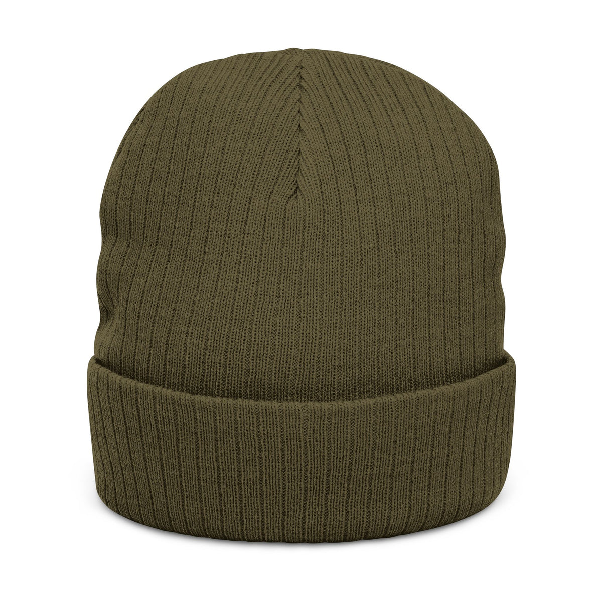 Knight on Horseback embroidered beanie | Ribbed Knit Beanie